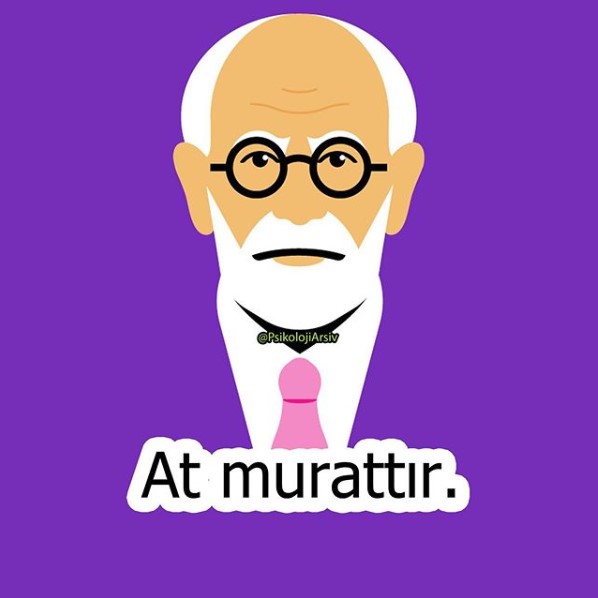 Sigmund Freud çıkartması