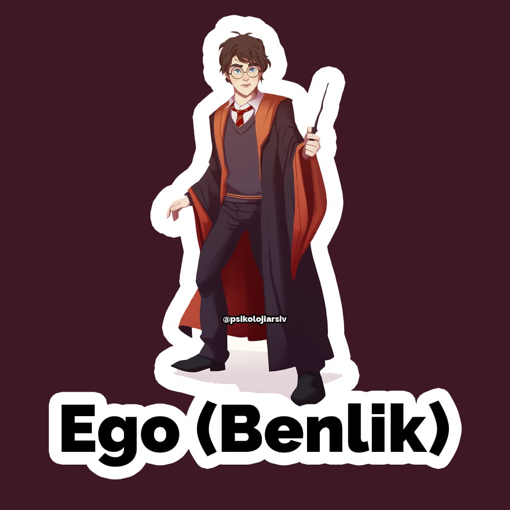 harry potter ve ego sticker