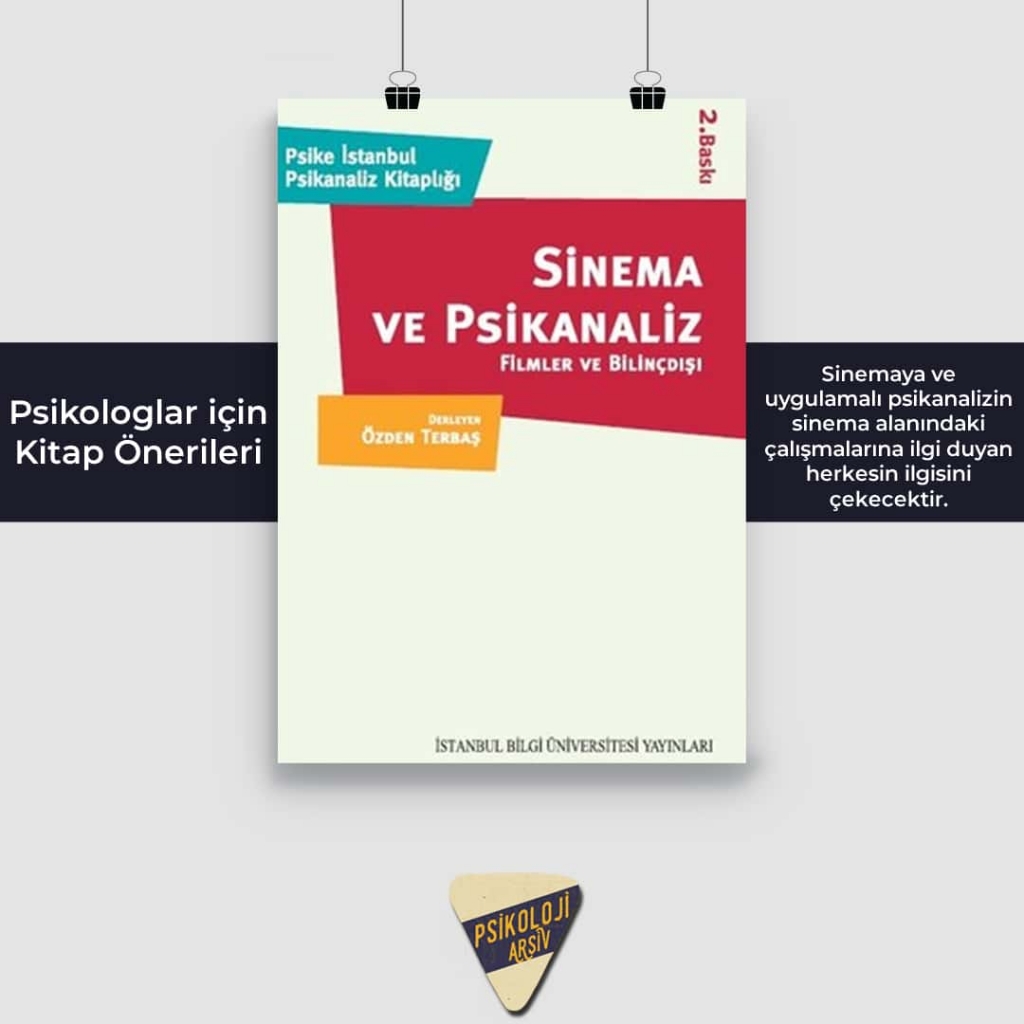 Sinema ve Psikanaliz Filmler ve Bilinçdışı kitabının önerisi