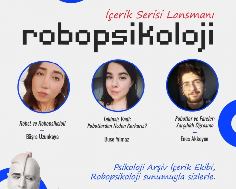 robopsikoloji etkinliği